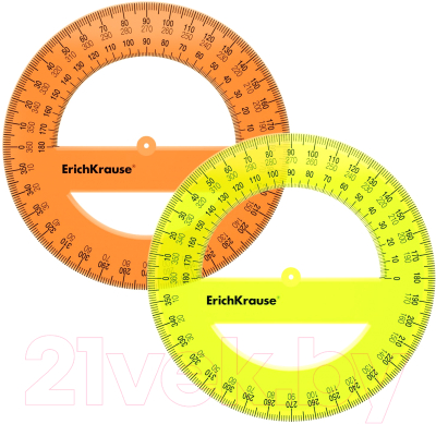 Изображение товара Транспортир Erich Krause Neon / 49553