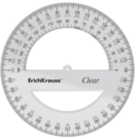 

Транспортир Erich Krause, Clear / 49554