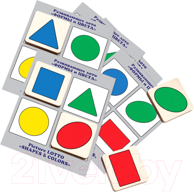 

Развивающая игра Анданте, Формы и цвета / RDI-D537а