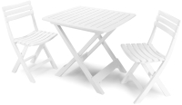 Комплект складной мебели Ipae Progarden Camping Set SET018BI (белый) - 