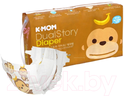 

Подгузники детские K-mom, Dual Story XL
