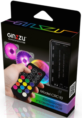Контроллер вентиляторов Ginzzu CRC10