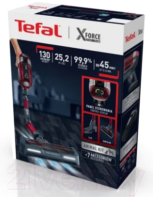 Купить Вертикальный пылесос Tefal TY9879WO в Гродно