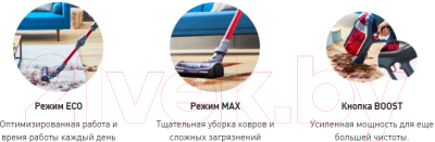 Изображение товара Вертикальный пылесос Tefal TY9879WO