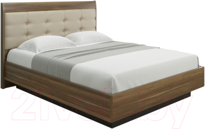 

Двуспальная кровать Лером, Камелия КР-1054-СЛ-К 180x200