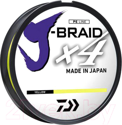 

Леска плетеная Daiwa, Желтый, J-Braid Grand X4 0.17мм 270м / 12740-117RU