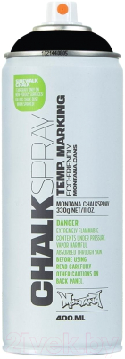 

Краска Montana, Черный, Chalk CH 9000 Black / 376221