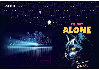 

Папка-конверт deVente, Im Not Alone / 3071594