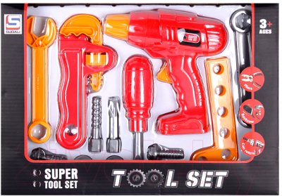 Набор инструментов игрушечный Darvish DV-T-2412