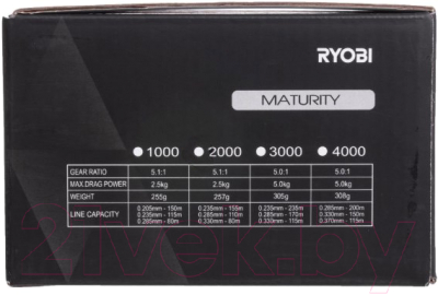 Катушка безынерционная Ryobi Maturity 2000 5bb