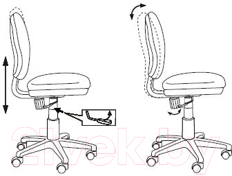 Кресло детское Бюрократ CH-W213 (розовый TW-13A/белый)