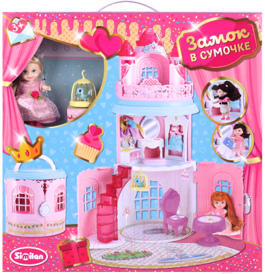 Кукольный Домик Волшебный Замок — купить домики и мебель в интернет-магазине OZON по выгодной цене