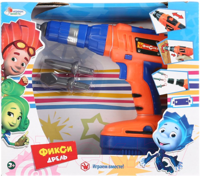 

Дрель игрушечная Играем вместе, Фиксики / B256051-R
