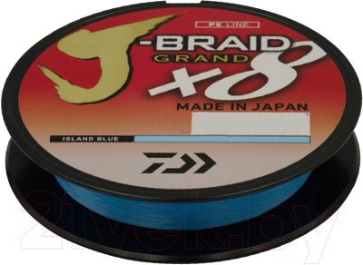 

Леска плетеная Daiwa, Голубой, J-Braid Grand X8 0.06мм 135м / 12796-006RU