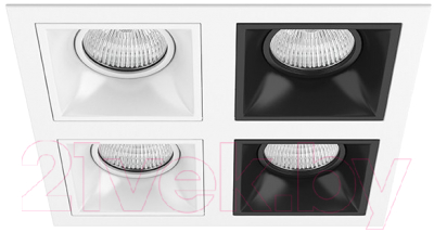 Комплект точечных светильников Lightstar Domino D54606060707