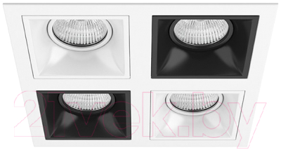 Комплект точечных светильников Lightstar Domino D54606070607