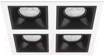 Комплект точечных светильников Lightstar Domino D54607070707