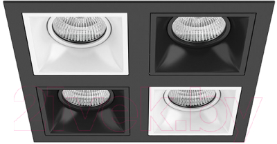 Комплект точечных светильников Lightstar Domino D54706070607