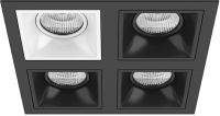 Комплект точечных светильников Lightstar Domino D54706070707 - 