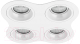 Комплект точечных светильников Lightstar Domino D64606060606 - 