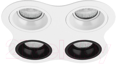 Комплект точечных светильников Lightstar Domino D64606060707