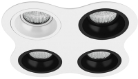 Комплект точечных светильников Lightstar Domino D64606070707 - 