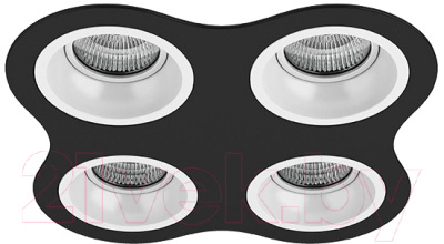 Комплект точечных светильников Lightstar Domino D64706060606