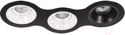 Комплект точечных светильников Lightstar Domino D697060607