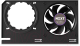 Миниатюра изображения товара Кулер для видеокарты NZXT Kraken G12 Black (RL-KRG12-B1)