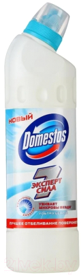 Чистящее средство для унитаза Domestos Эксперт сила Ультра Белый (500мл)