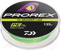

Леска плетеная Daiwa, Зеленый, PX UL Braid PE 0.4 135м / 12996-004RU