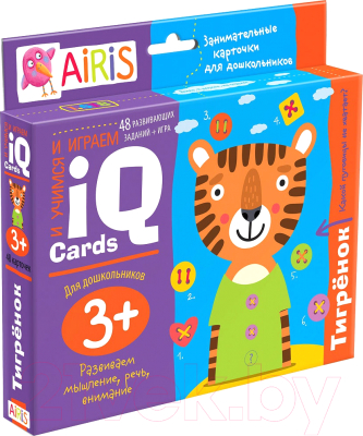 

Развивающие карточки Айрис-пресс, Тигренок 3+