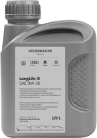 Моторное масло VAG Longlife III 504/507 5W30 / GR52195M2 (1л) - 