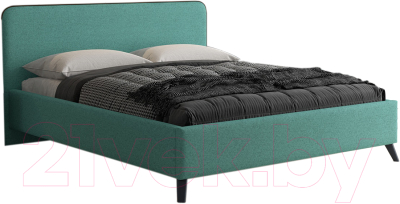 

Двуспальная кровать Нижегородмебель и К, Миа 160