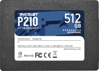 SSD диск Patriot P210 512GB (P210S512G25) - 