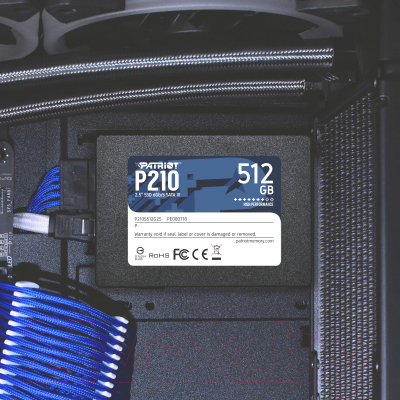 SSD диск Patriot P210 512GB (P210S512G25)