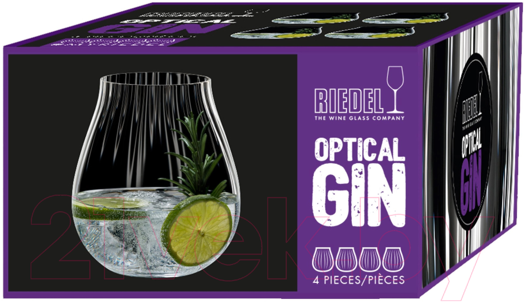 Набор бокалов Riedel Tumbler Collection Optic / 5515/67 (4шт)