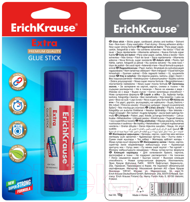 Клей-карандаш Erich Krause Extra / 4747