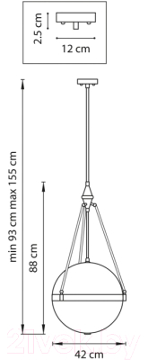 Потолочный светильник Lightstar Modena 816047