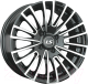 Миниатюра изображения товара Литой диск LS wheels LS 479 15x6.5" 4x98мм DIA 58.6мм ET 32мм BKF