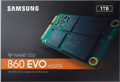 SSD диск Samsung 860 Evo 1TB (MZ-M6E1T0BW)