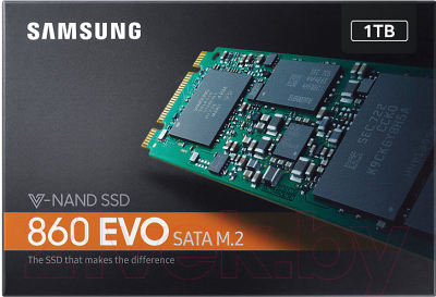 SSD диск Samsung 860 Evo 1TB (MZ-N6E1T0BW)