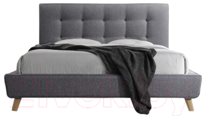 Полуторная кровать Signal Sevilla 140x200 (серый)