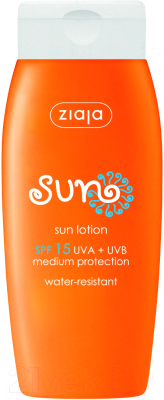 

Лосьон солнцезащитный Ziaja, Sun SPF15