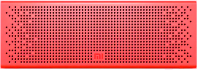 Портативная колонка Xiaomi Mi Bluetooth Speaker / QBH4105GL (красный)