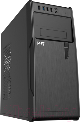 Корпус для компьютера HAFF 2808 500W (черный/серебристый)
