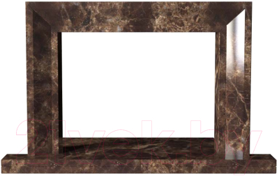 Портал для камина Glivi Дора 115.5x10x72,5 Emperador Dark (темно-коричневый)