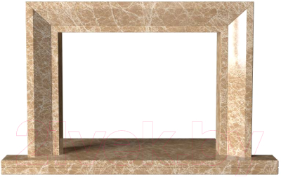 Портал для камина Glivi Дора 115.5x10x72.5 Emperador Light (светло-коричневый)