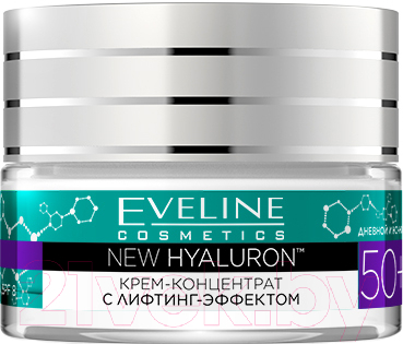 Крем для лица Eveline Cosmetics New Hyaluron концентрат с лифтинг-эффектом 50+ (50мл)