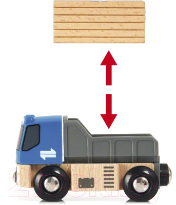 Железная дорога игрушечная Brio Погрузочно-разгрузочный набор 33878
